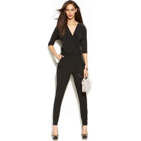 michael kors black jumpsuit